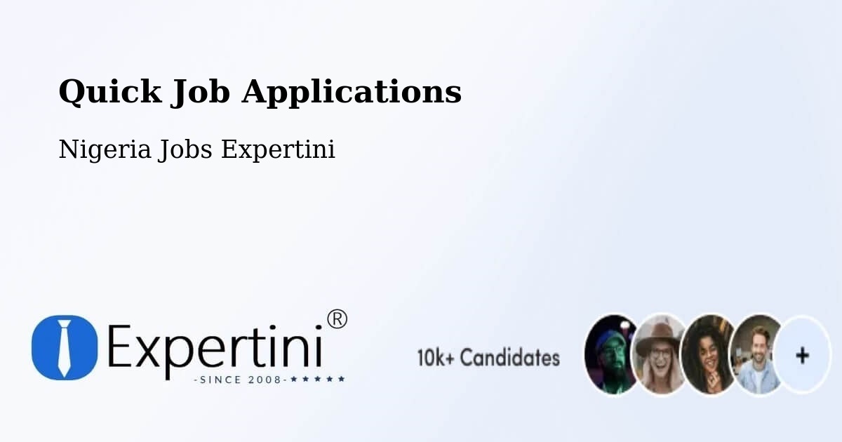 Quick Apply Feature – Benin City - Nigeria Jobs Expertini